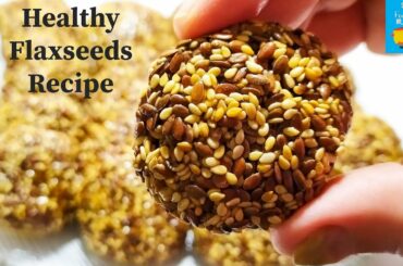 Healthy Sesame And Flaxseed Cookies Recipes | Health Benefit Recipe | अलसी और तिल की पौष्टिक कुकीज़ |