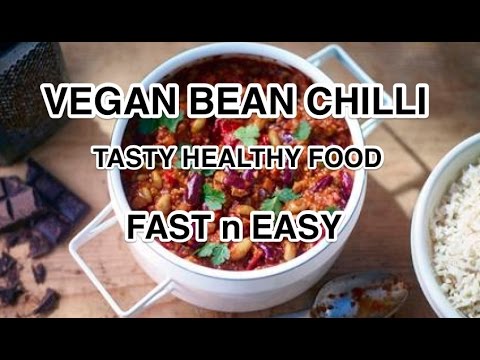 Vegan Recipes – Vegetable Chili Recipe – Chili con Veggie – Healthy Diet Recipe – Chili Beans Vegan Recipes - Vegetable Chili Recipe - Chili con Veggie - Healthy Diet Recipe - Chili Beans