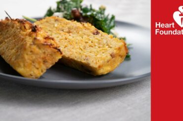 Bulgur wheat and kūmara loaf | Healthy recipes