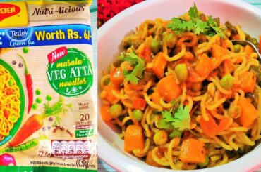 5 MINUTES  HEALTHY BREAKFAST Recipe | Veg Atta Maggi Noodles | How To Make Atta Maggi Noodles