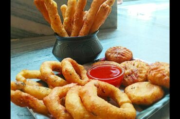 सबसे कुरकुरे और आसान आलू सूजी स्नैक्स easy aloo snacks recipes/indian potato suji snacks/aloo snacks