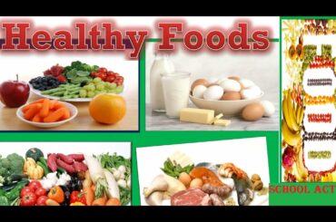 How to Create School Activity || Healthy Foods Activity