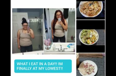 *UPDATED WHAT I EAT IN A DAY! TRYING LOW CARB EATING