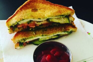 Paneer Veg Sandwich | Veg Sandwich | Sandwich