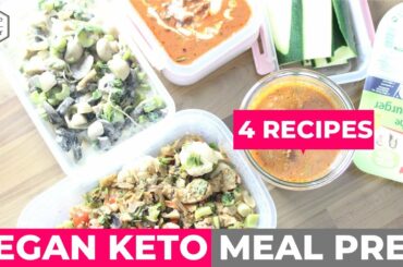 Vegan Keto Meal Prep Dinner Recipes | Delicious and Easy