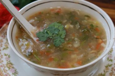 Coriander lemon soup धनिया और नींबू का सूप winter special, healthy recipe