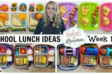 FUN School Lunch Ideas + What They Ate 🍎 | JK, K, 1st grade, 2nd Grade | Bunches of Lunches
