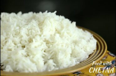 How to make perfect fluffy healthy rice every time - Food with Chetna