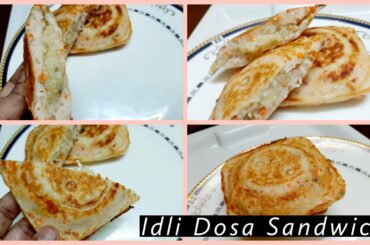 Idli Dosa Sandwich | Healthy Sandwich Recipe | सैंडविच रेसीपी | Mazedar Kitchen