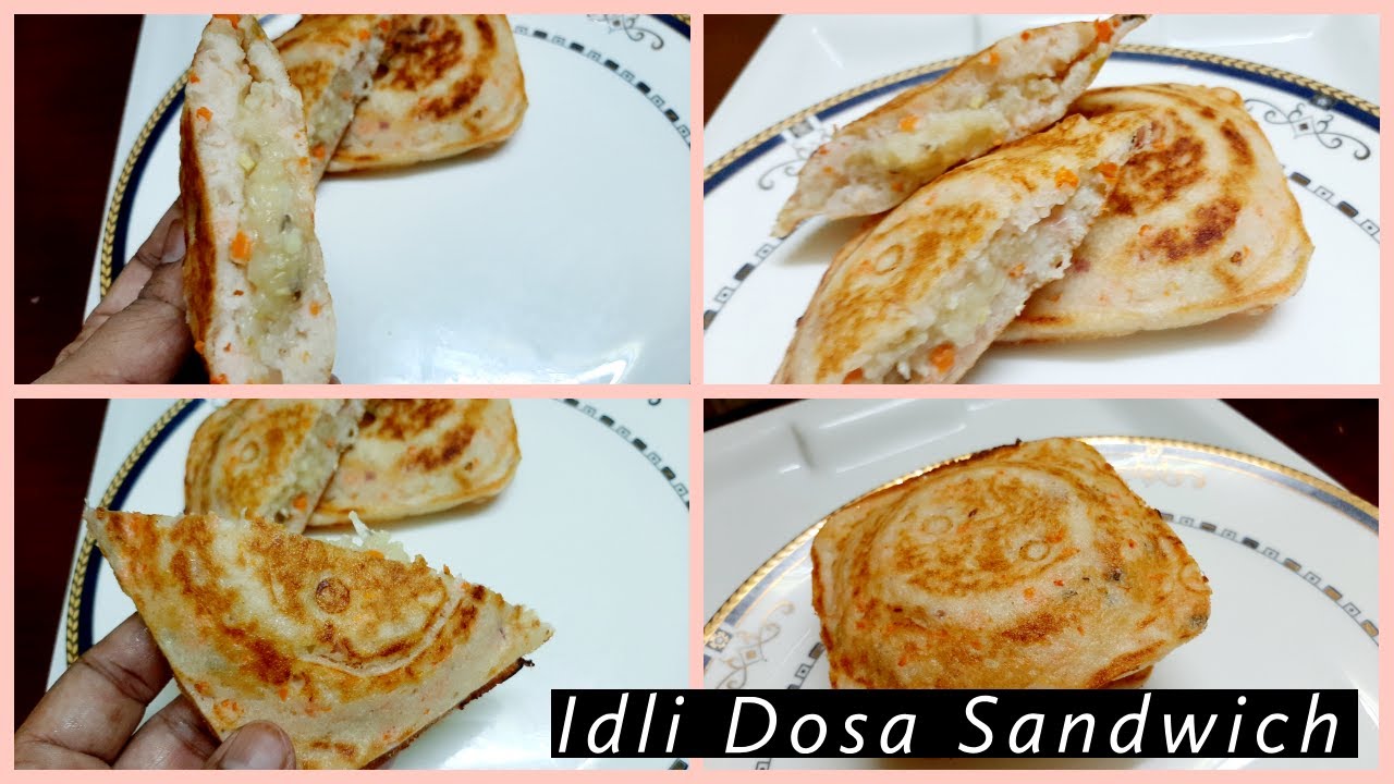 Idli Dosa Sandwich | Healthy Sandwich Recipe | सैंडविच रेसीपी | Mazedar Kitchen Idli Dosa Sandwich | Healthy Sandwich Recipe | सैंडविच रेसीपी | Mazedar Kitchen