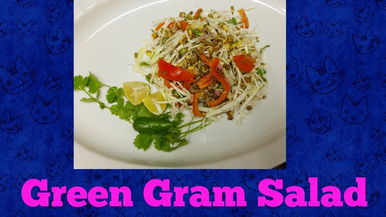 Green Gram Sprouts Salad / Mung Bean Salad / Weight Loss Recipe / Pashipayar/ Cherupayar /Healthy 🥗 Green Gram Sprouts Salad / Mung Bean Salad / Weight Loss Recipe / Pashipayar/ Cherupayar /Healthy 🥗