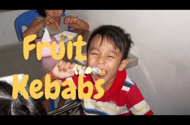 Fruit Kebabs - Healthy food (Science, Grade 1).