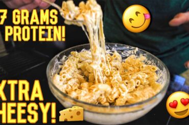Extra Cheesy Bodybuilding Macaroni & Cheese | Healthy High Protein Recipe