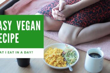 Healthy and Easy Lunch Vegan RECIPE - What I EAT IN A DAY IN CANADA?
