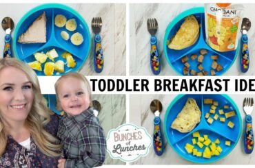 TODDLER BREAKFAST IDEAS + What He Ate || Bunches of Breakfasts