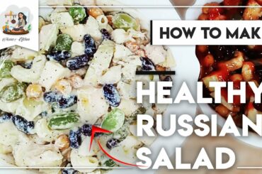 How to make Healthy Russian Salad at Home -  Home Kitchen
