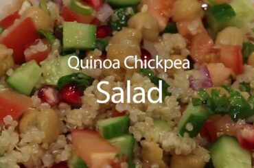 Quinoa Chickpea Salad | Instant Pot Recipe | Aroma Junction