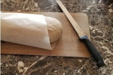 Healthy Ciabatta Bread from Organic Sprouted Flour