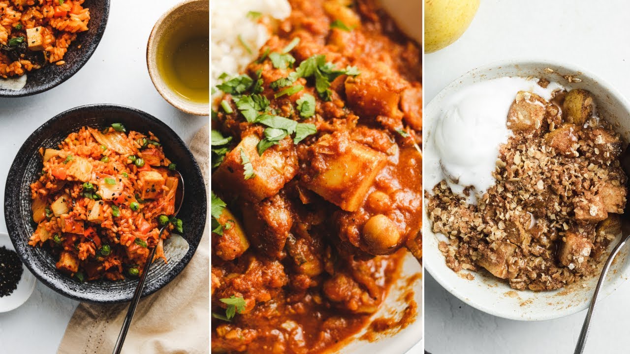 What I Eat in a Day: Cozy Fall Vegan Meals ππ What I Eat in a Day: Cozy Fall Vegan Meals ππ