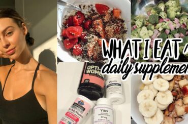 What I Eat/Healthy Meal Idea + My Daily Supplements