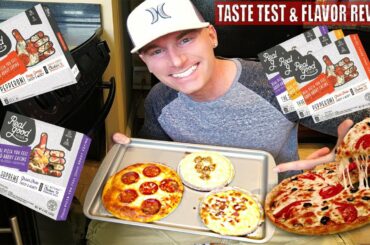 Real Good Pizza Co. Healthy Low Carb Pizza Review | Taste Test & Flavor Comparison