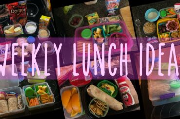 Week of Lunches | Hot and Cold Lunch Ideas | Easy Lunch Ideas | Vanessa White