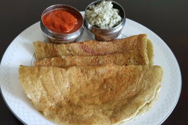 മുളപ്പിച്ച ധാന്യങ്ങൾ കൊണ്ട് നല്ല ഹെൽത്തി ദോശ || Pesarattu Dosa || Healthy Breakfast  Recipe