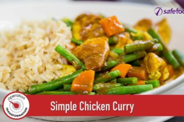 Simple chicken curry