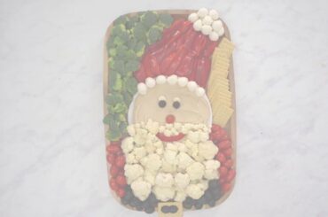 Santa Snack Board