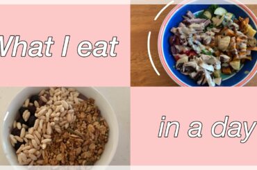 What I Eat in a Day | healthy breakfast,lunch and snack recipes!