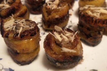 Banana Roll/ Banana Coconut Roll/ Easy Snack Recipe/Sweet  and Healthy Recipe