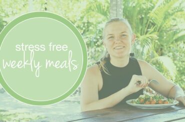 What I Eat In a Week - Healthy Lunch Meal Prep