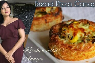 Bread Pizza Canapes