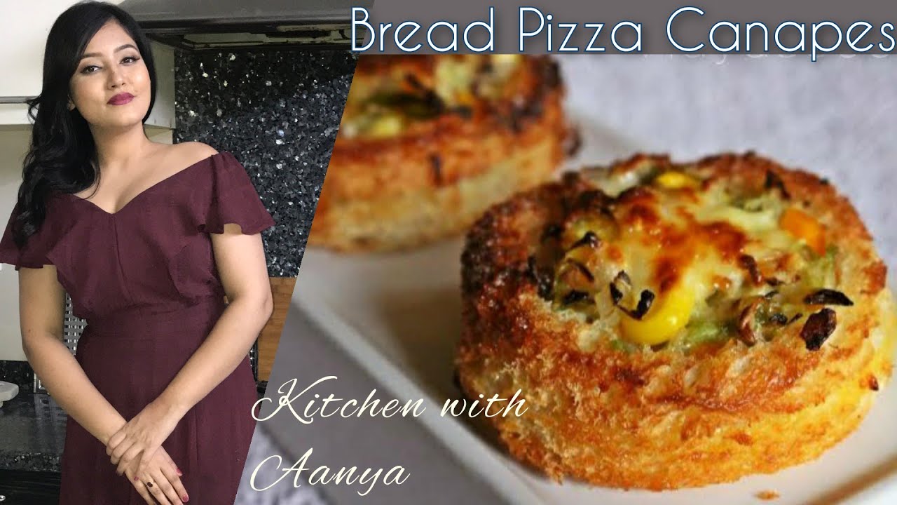 Bread Pizza Canapes Bread Pizza Canapes
