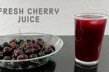Cherry Juice Recipe | Refreshing Drinks | Cooking Recipes | Tasty Food Recipes