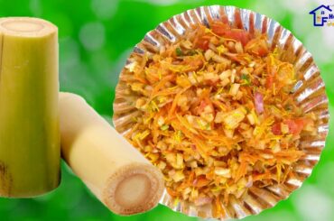 Banana Stem Salad |  Home Food Ideas | Best Recipe For Diet And Diabetic,