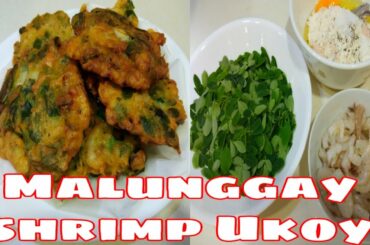 Malunggay Shrimp Ukoy | Ukoy Healthy Recipe | My Own Malunggay Recipe