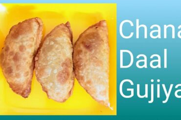 Sweet Chana daal gujiya | Kadale bele kadabu | Sharada's Recipes