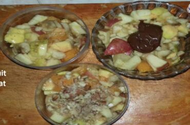 Healthy fruit chat || Indian Fruit Salad || Mixture of fruits.