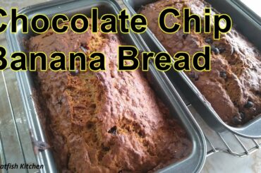 Choclate chip banana bread, Video Recipe.