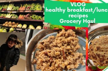 VLOG | Saturday Routine | Healthy Breakfast/Lunch | Wheat Potato Rotti | Channa Biriyani | Shopping