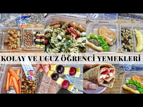 OKULA DÖNÜŞ|KOLAY VE UCUZ ÖĞRENCİ YEMEKLERİ| Back-To-School lunch ideas OKULA DÖNÜŞ|KOLAY VE UCUZ ÖĞRENCİ YEMEKLERİ| Back-To-School lunch ideas
