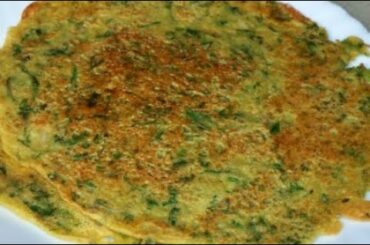 Healthy Palak Cheela/Break Recipe/Snack Recipe By KUSH & KUSH