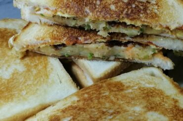 Crispo vegetable sandwiches recipe - vegetable sandwich recipe - healthy sandwich by rabiya younas