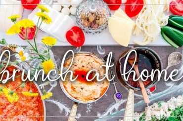 BRUNCH Menu & Table Ideas at Home and Salad Dressings