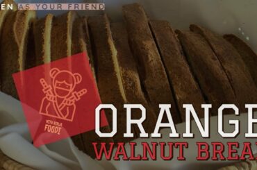[Homemade Bread] How to Make Orange Walnut Bread by NINJA FOODI All-in-One