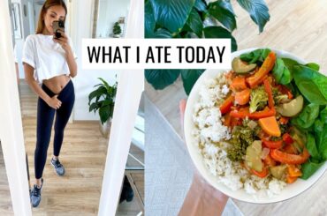 WHAT I ATE TODAY | Simple & Healthy Food Ideas | Annie Jaffrey