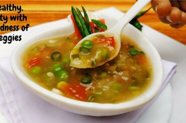 Best and Easiest Way of making Vegetable Soup at Home | Instant Pot Soup | Healthy Soup Recipes