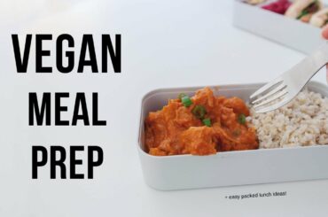 Vegan Meal Prep for Students (+ lunch box ideas)