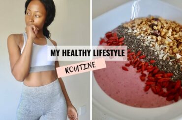 #VLOG | Working out + #Healthy Breakfast, Lunch & Dinner Ideas | South African Youtuber